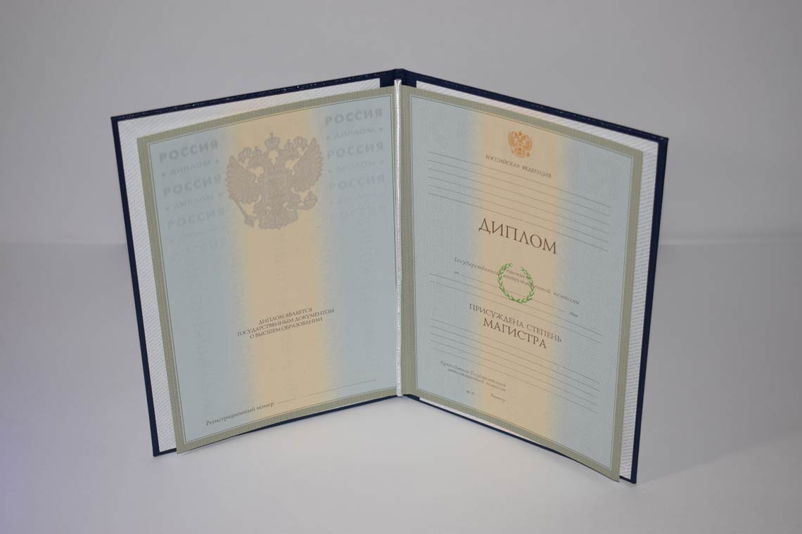Диплом Магистра с 2003-2008 в Пензе